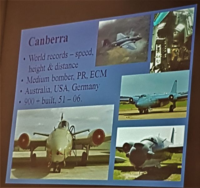 Canberra bomber Canberra bomber